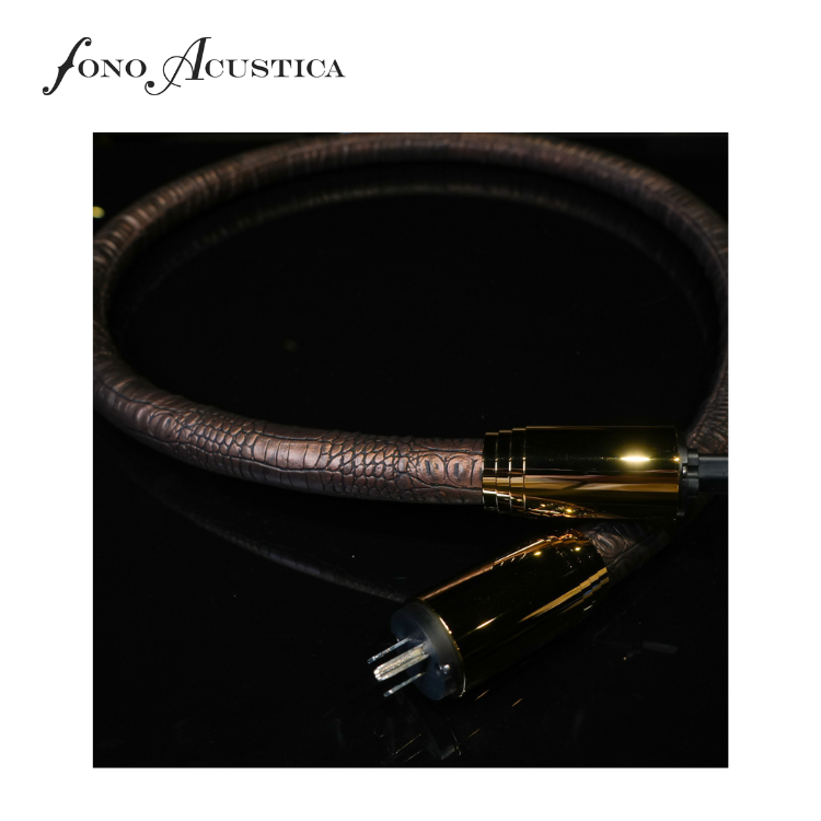 Fono Acustica Grandiosso 15週年限量版金銀合金旗艦電源線 20A (1條)