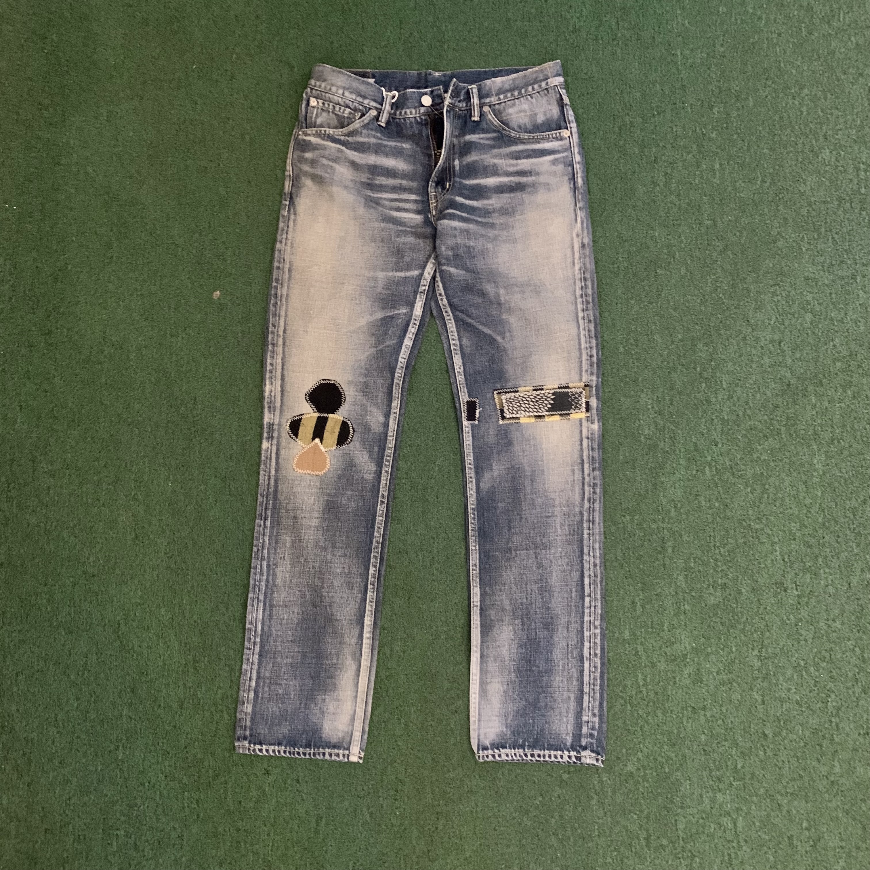 LAST PCS: VISVIM SOCIAL SCULPTURE 03 DAMAGED-7 JEANS - SIZE 32 IN STOCK NOW (現貨發售中)