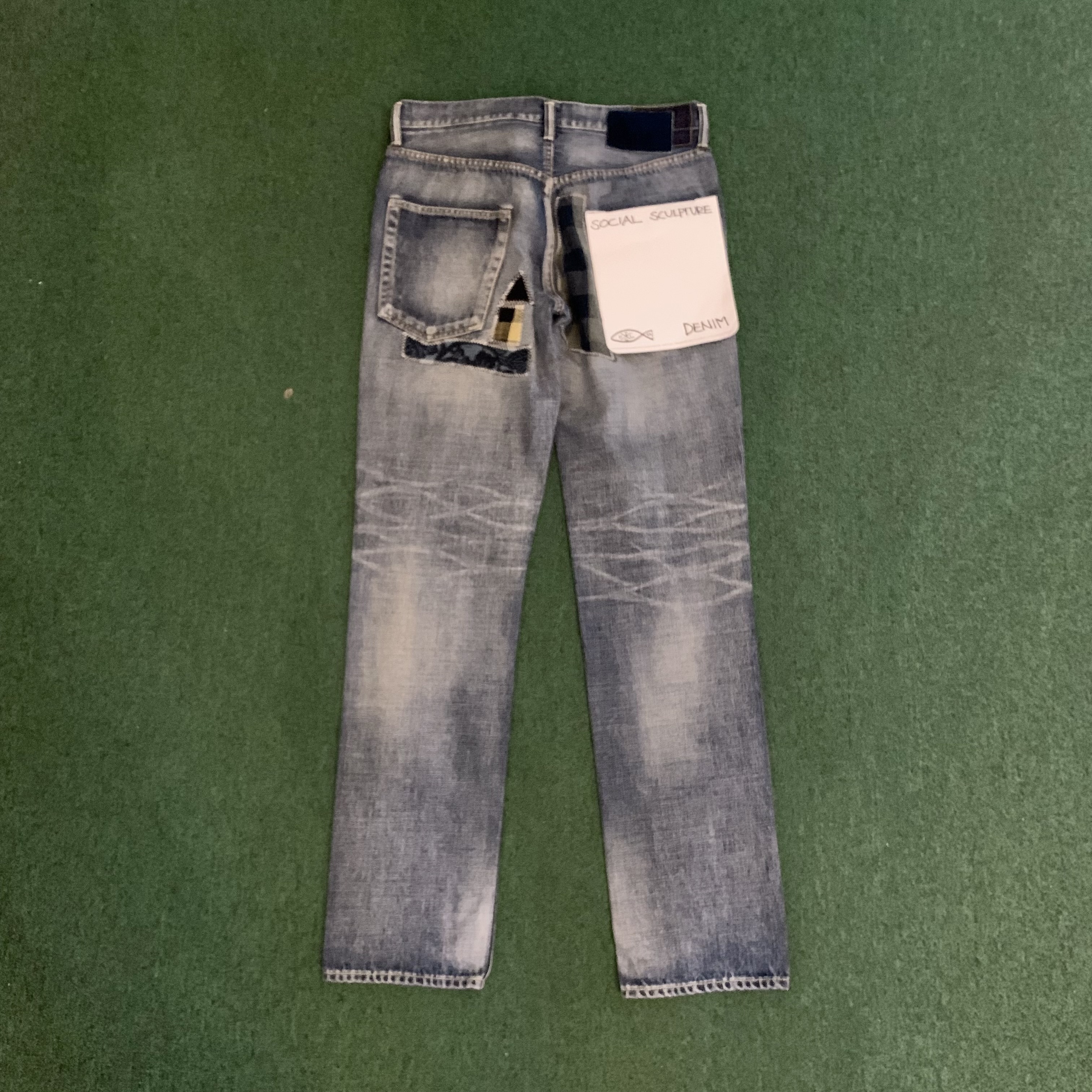 LAST PCS: VISVIM SOCIAL SCULPTURE 03 DAMAGED-7 JEANS - SIZE 32 IN STOCK NOW (現貨發售中)