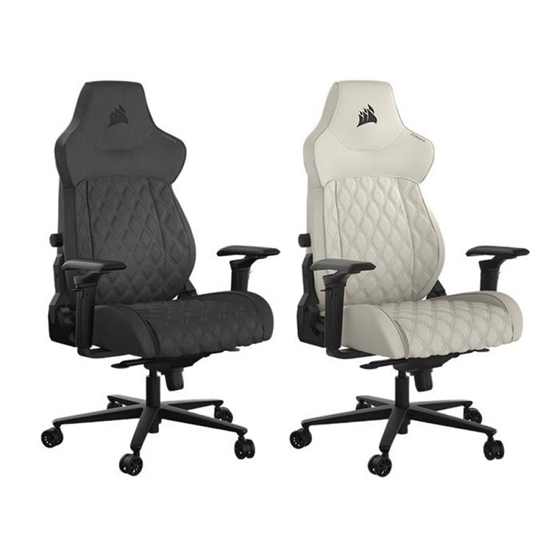 Corsair 海盜船 TC500 旗艦電競椅 暗影灰/雪白 (不含安裝)