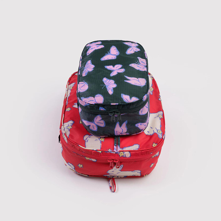 美國 BAGGU 3D方方收納包組 春日夥伴
