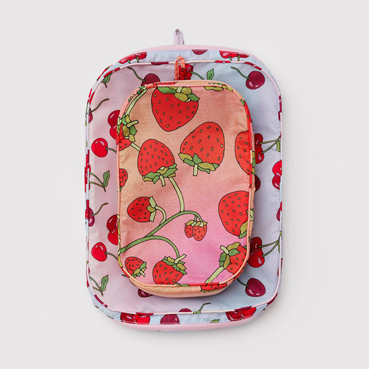 BAGGU Packing Cube Set Berries
