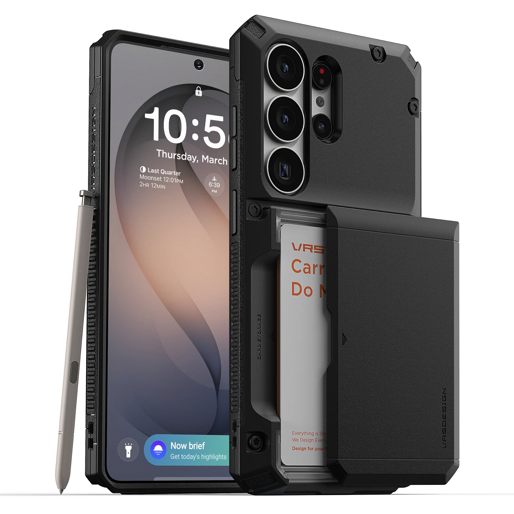 VRS Desgin - Damda Glide Pro - Samsung S26 Ultra Case 高度防撞插卡槽手機殼