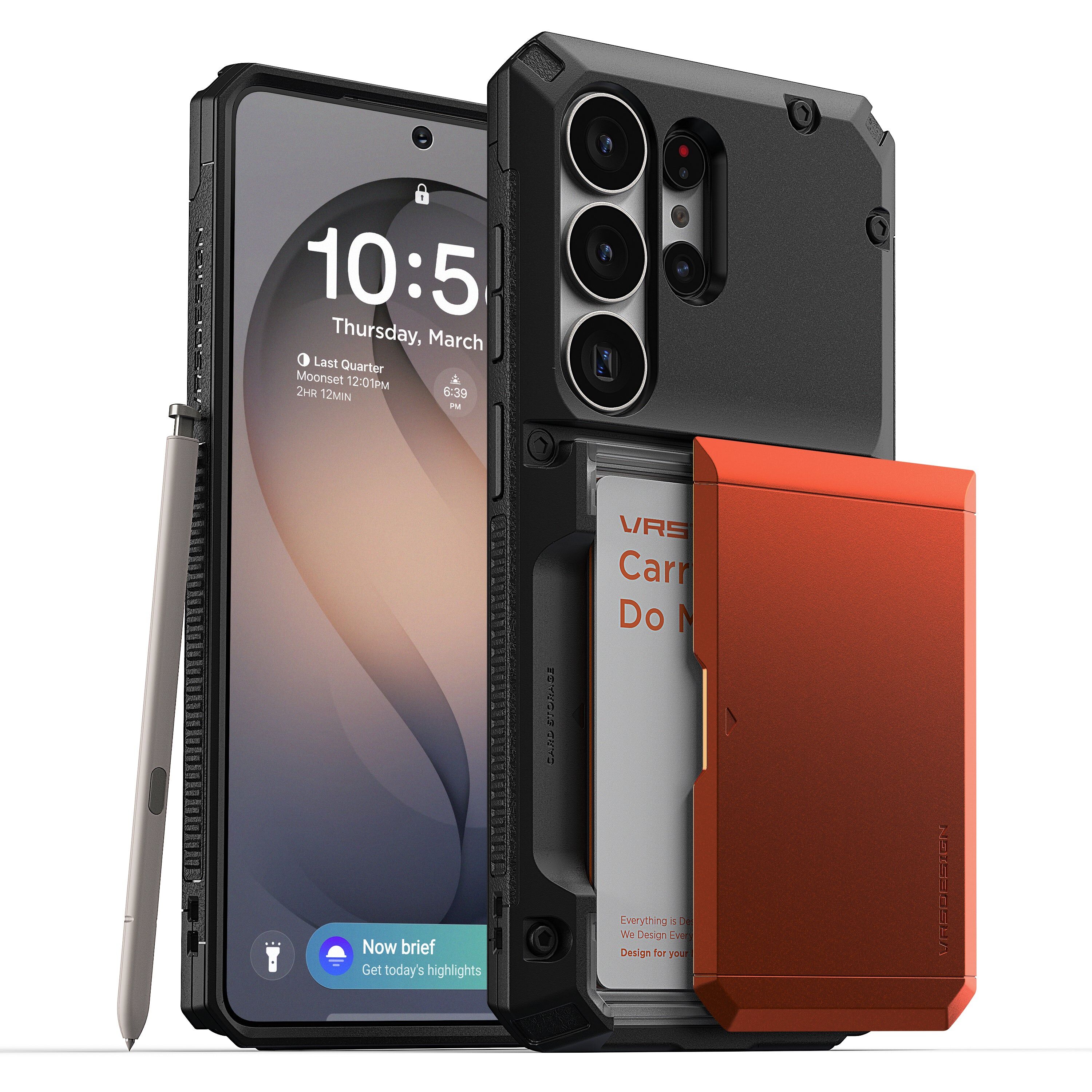 VRS Desgin - Damda Glide Pro - Samsung S26 Ultra Case 高度防撞插卡槽手機殼