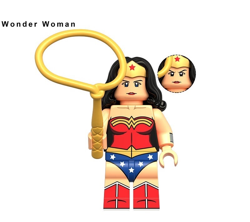 Wonder Wonman Custom Minifigures Fit Lego KDL853 K2335