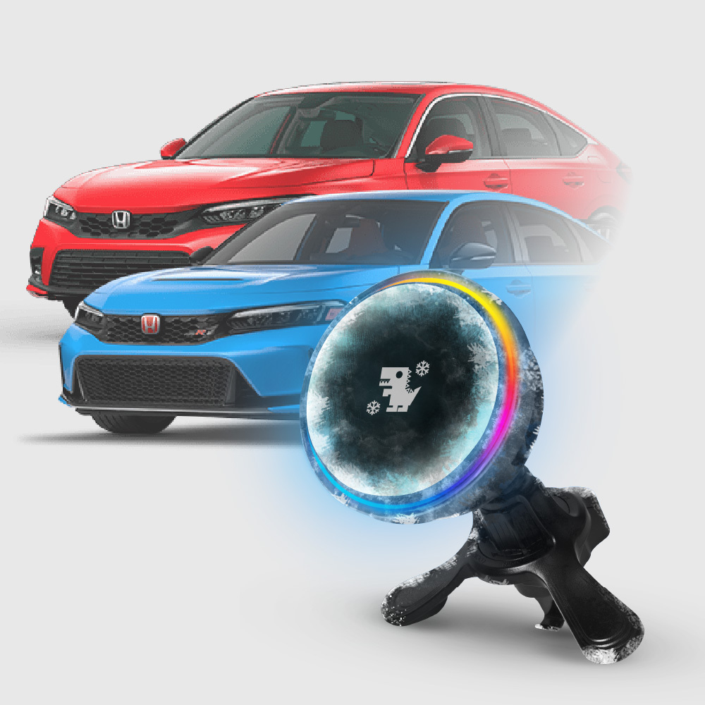 HONDA CIVIC 系列｜XILLA黑鏡冰核智充手機架