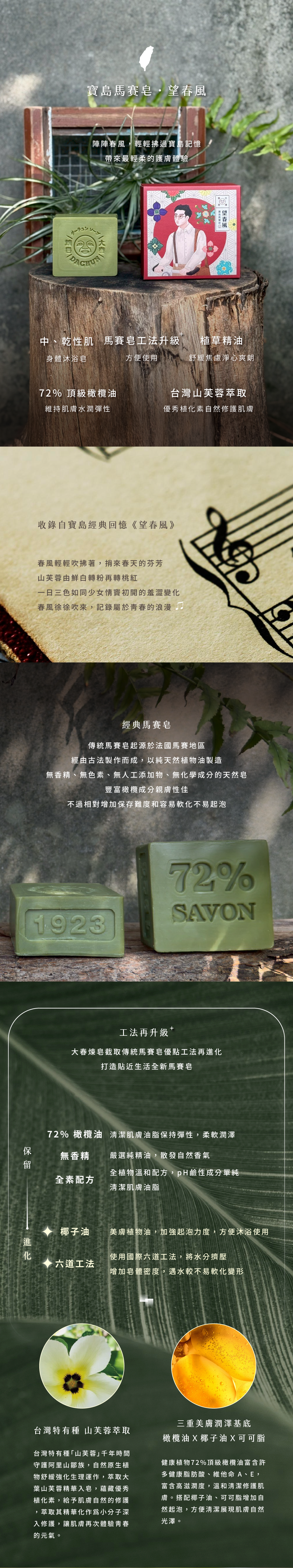 大春煉皂,馬賽皂,香皂,肥皂,望春風