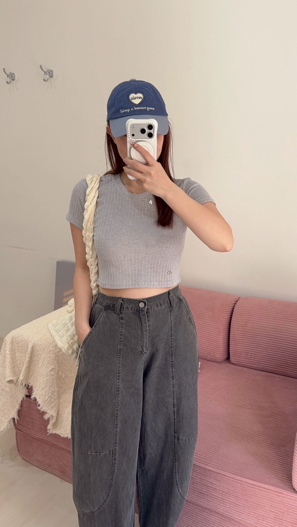 小logo短版直紋Tee 4colors