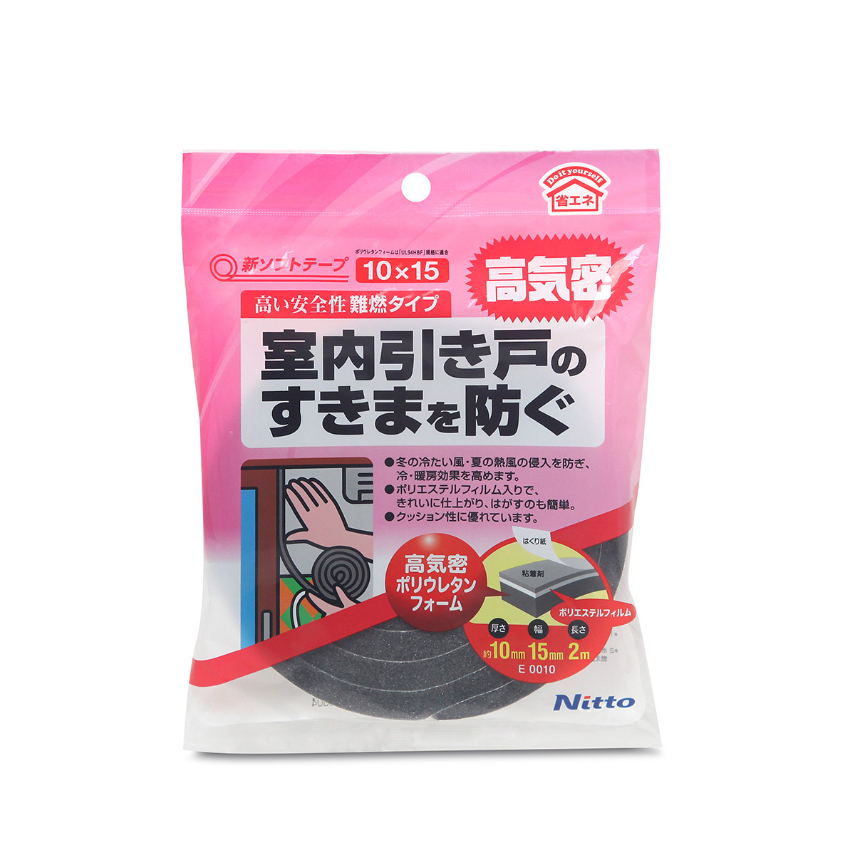 日本 Nitto 門窗防風防塵軟貼 -E001