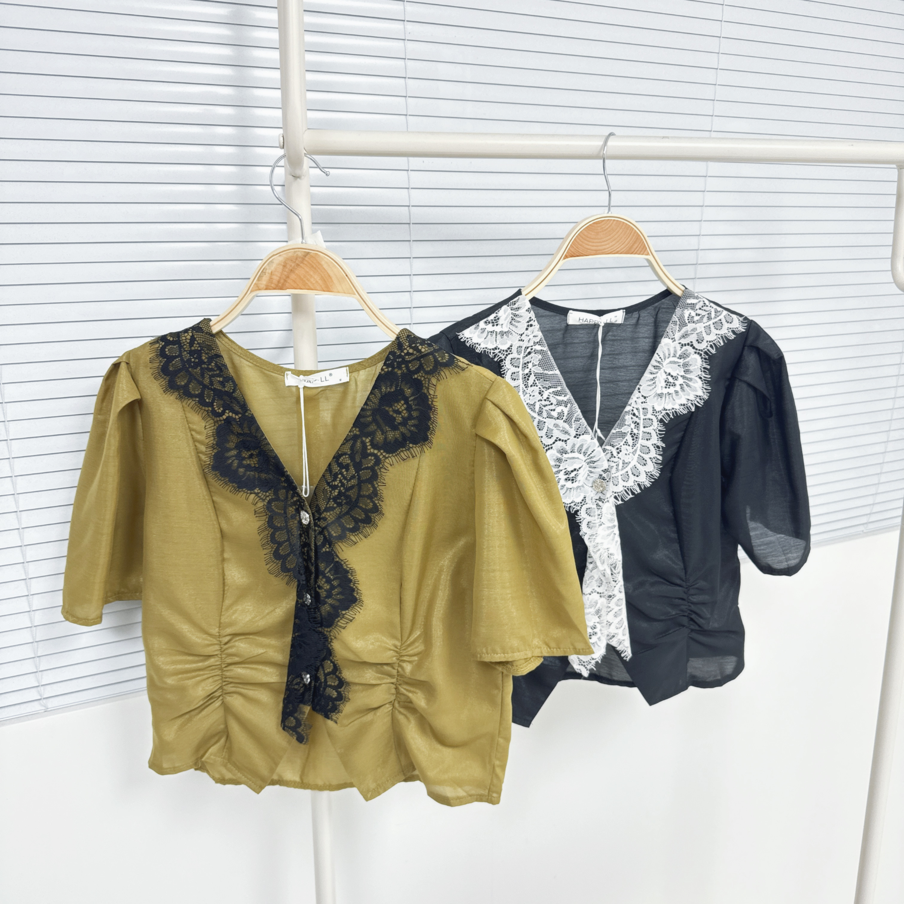 【Hoi2推介】Lace邊柯筋紗小外套 (K257-K258)