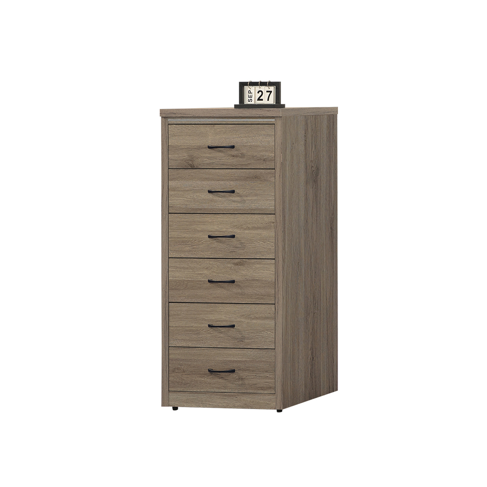 柏蒂家居-哈德爾2尺六斗櫃/六抽收納置物櫃