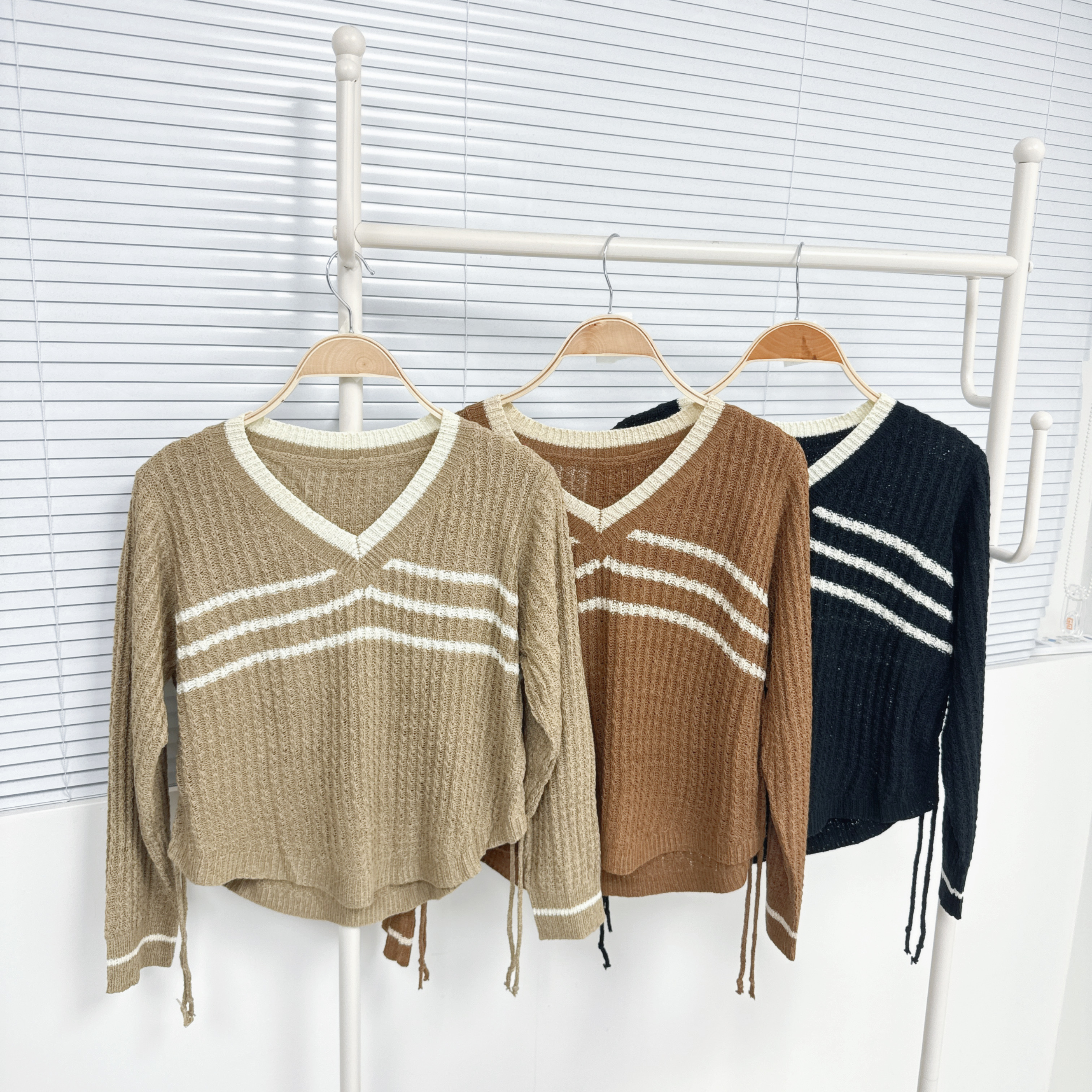 【Hoi2推介】線衫～三間側索繩TOP