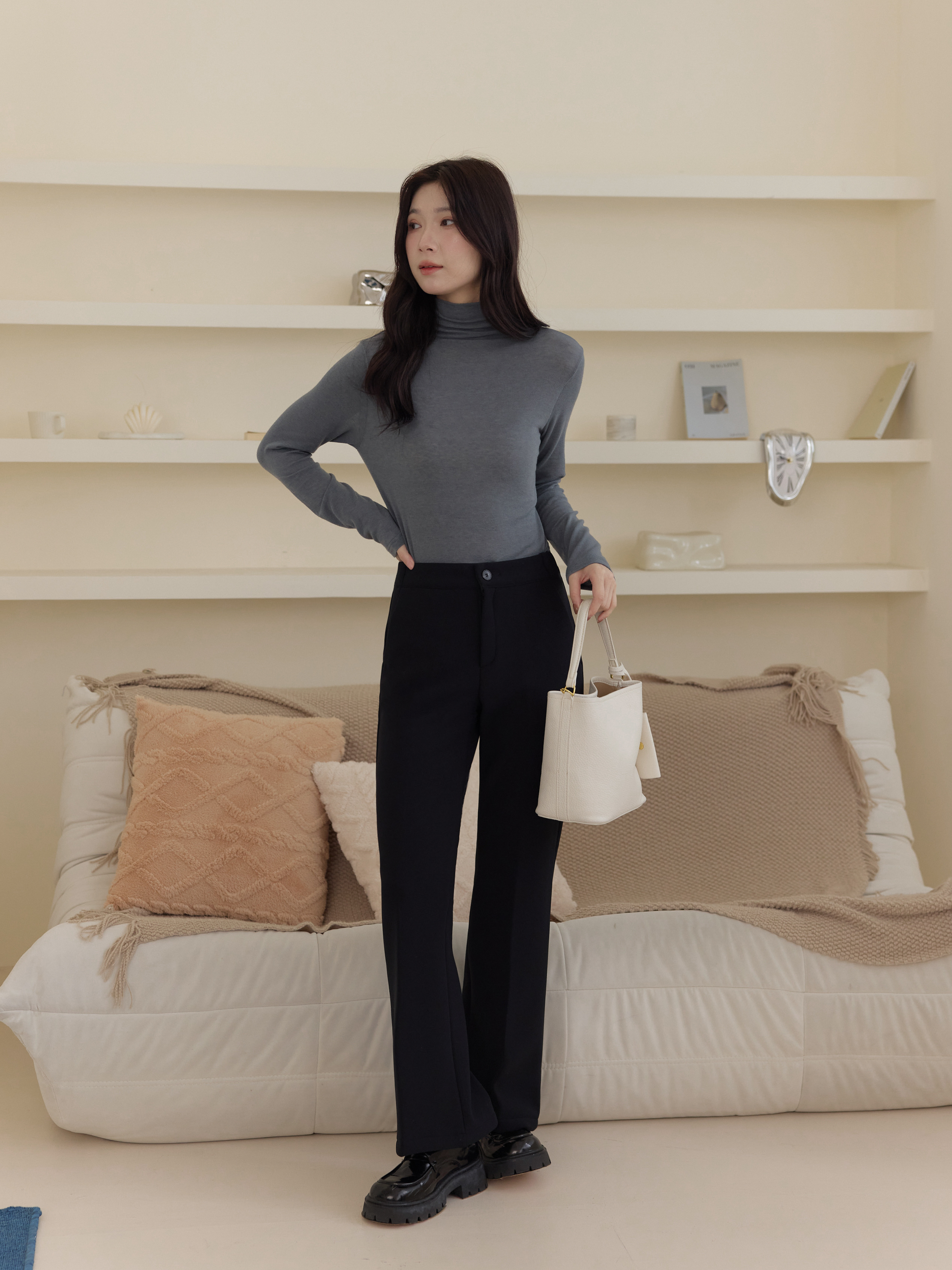 推薦款 極暖內刷毛顯瘦長腿褲