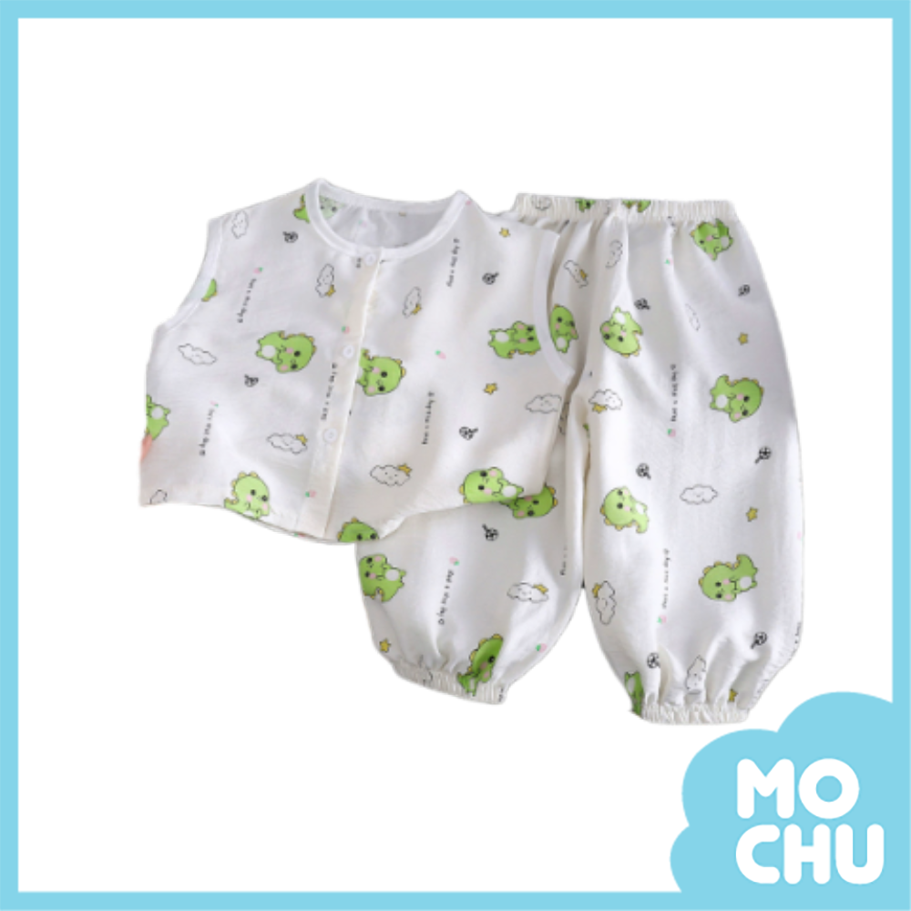 恐龍跑跑無袖套裝