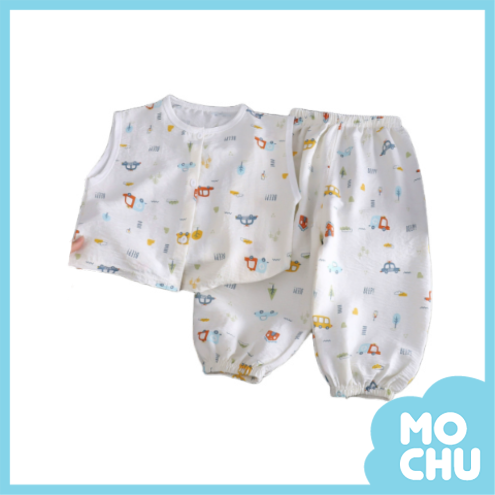 小汽車無袖套裝