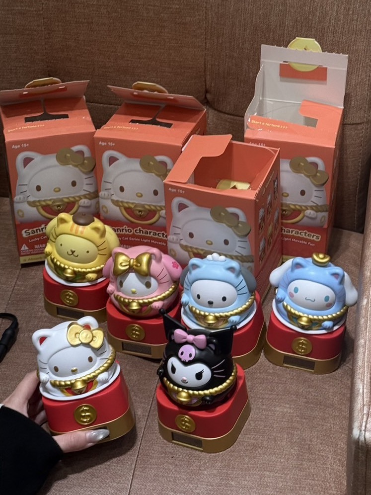 三麗鷗 招財貓盲盒