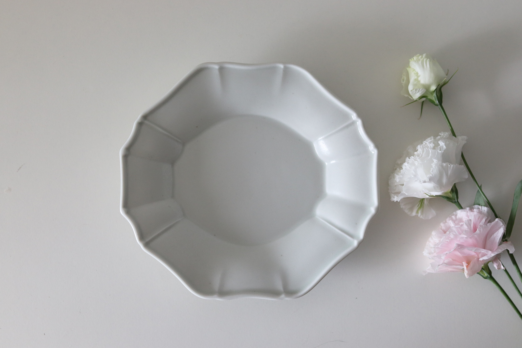 日本 美濃燒 Rinka 花邊 深盤