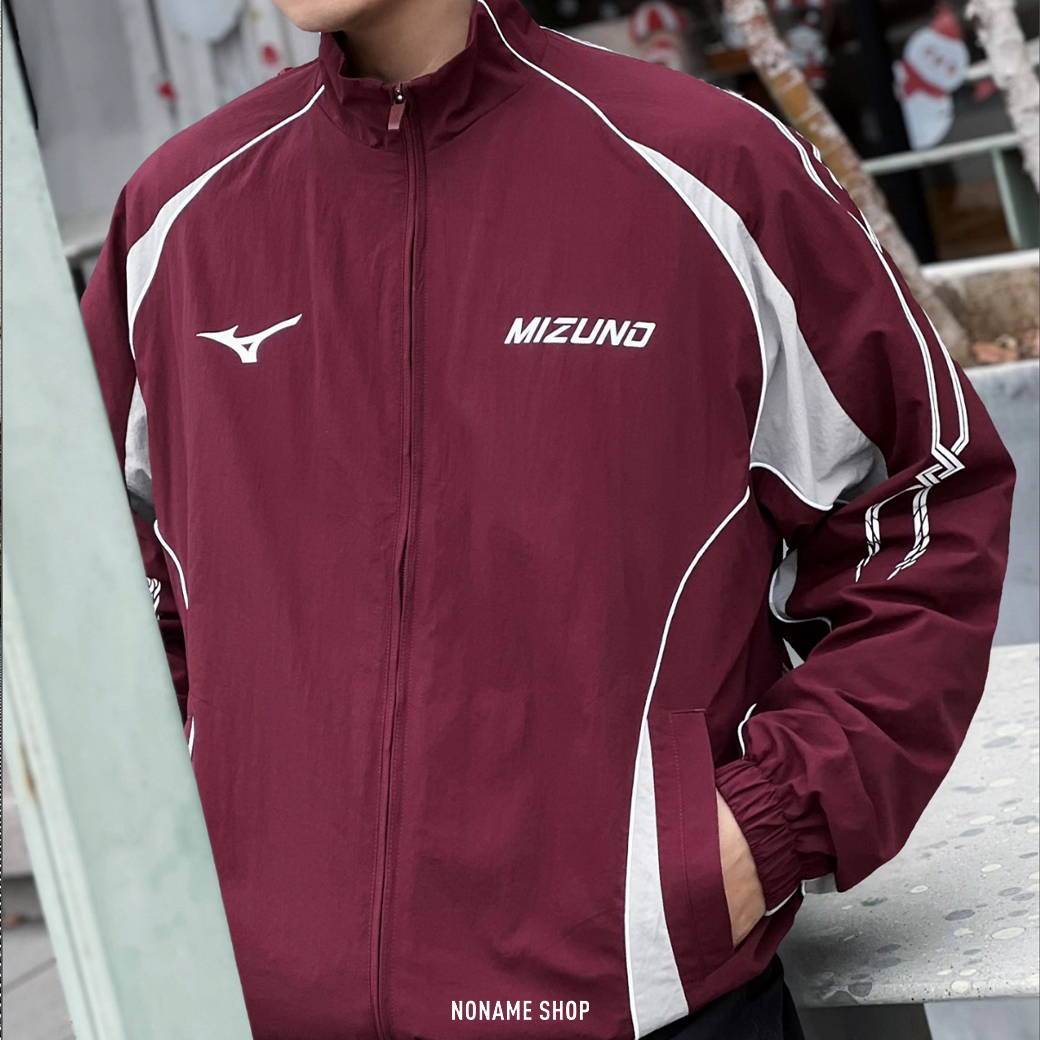 MIZUNO 美津濃 ESSENTIAL系列 美式 復古 撞色拼接 防風 立領 外套 夾克 三色 (男/女款)