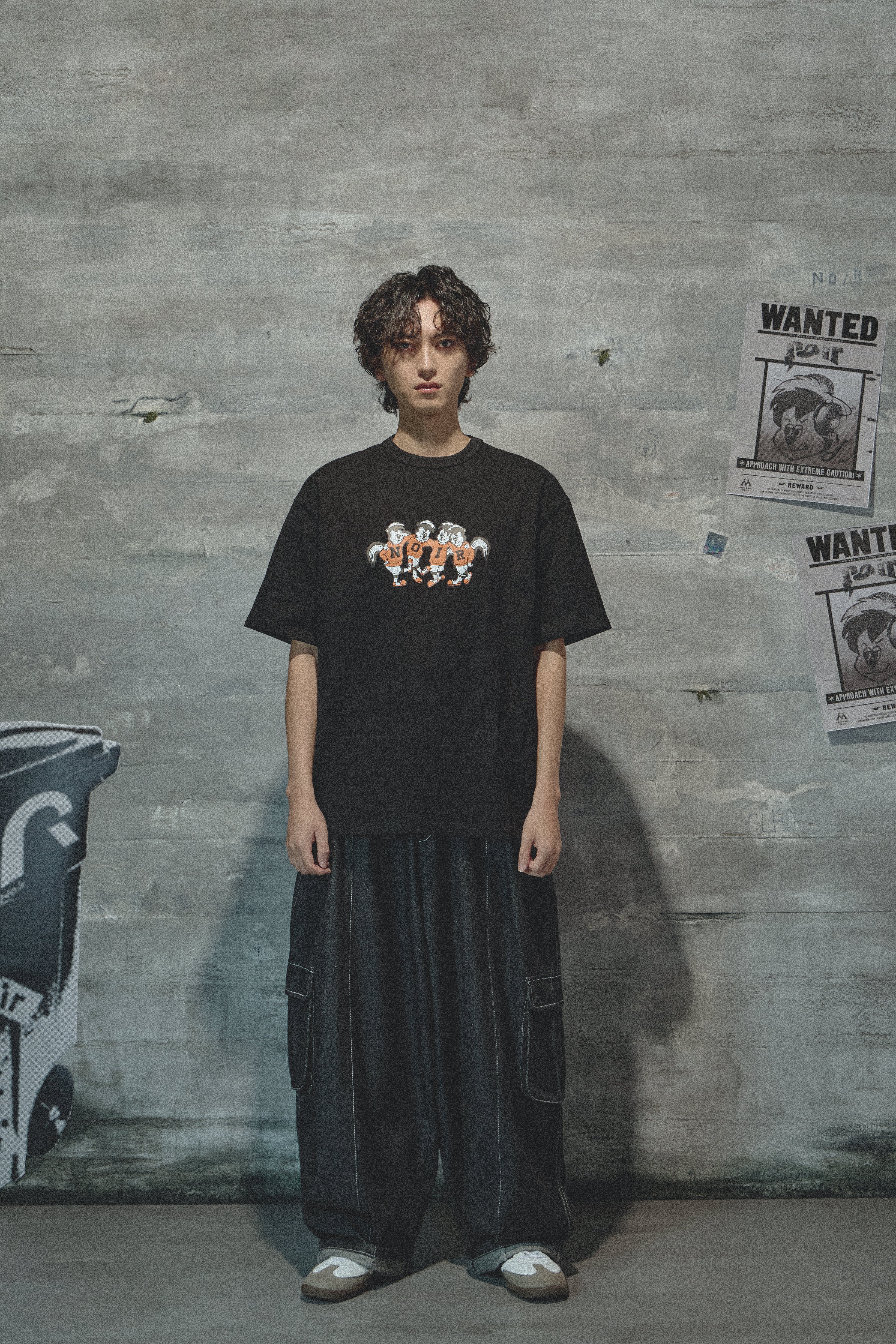 NOIR 臭鼬足球派對短TEE