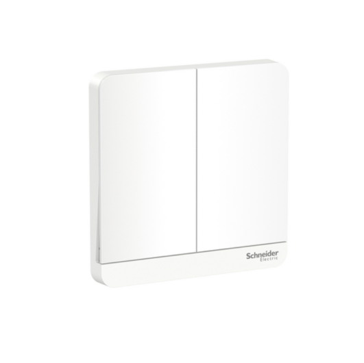 AVATARON奐尚(搪瓷白)兩位雙控開關制連LED指示燈