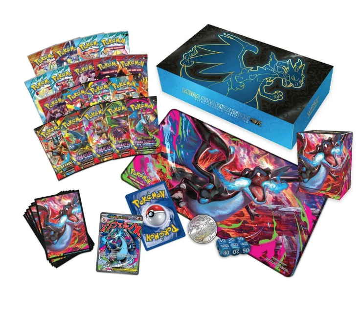 [美版] MEGA CHARIZARD X EX ULTRA-PREMIUM COLLECTION