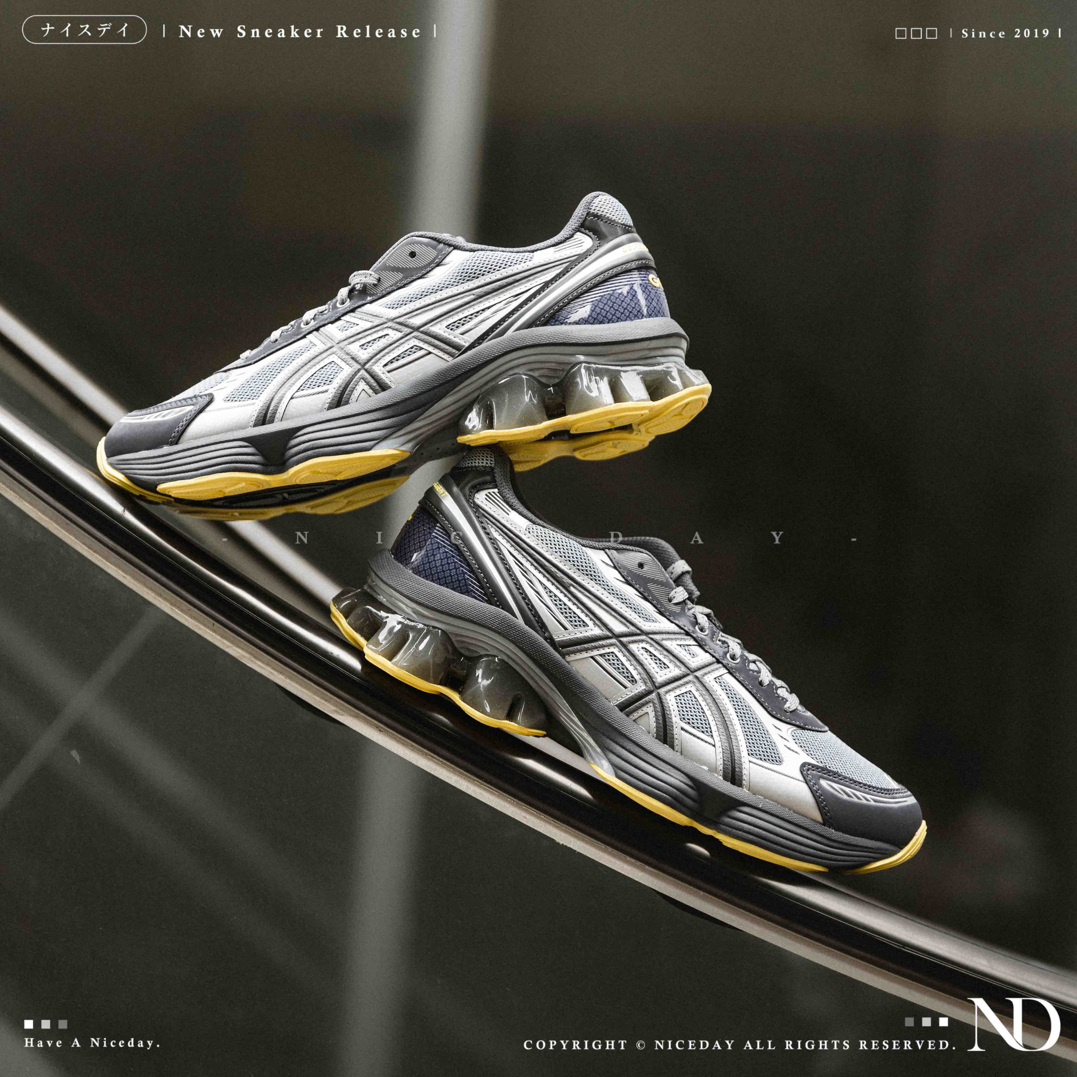 NICEDAY 代購 ASICS GEL-KINETIC FLUENT 黑灰 灰黑 銀 馬年 CNY 新年 春節 1203A591-027