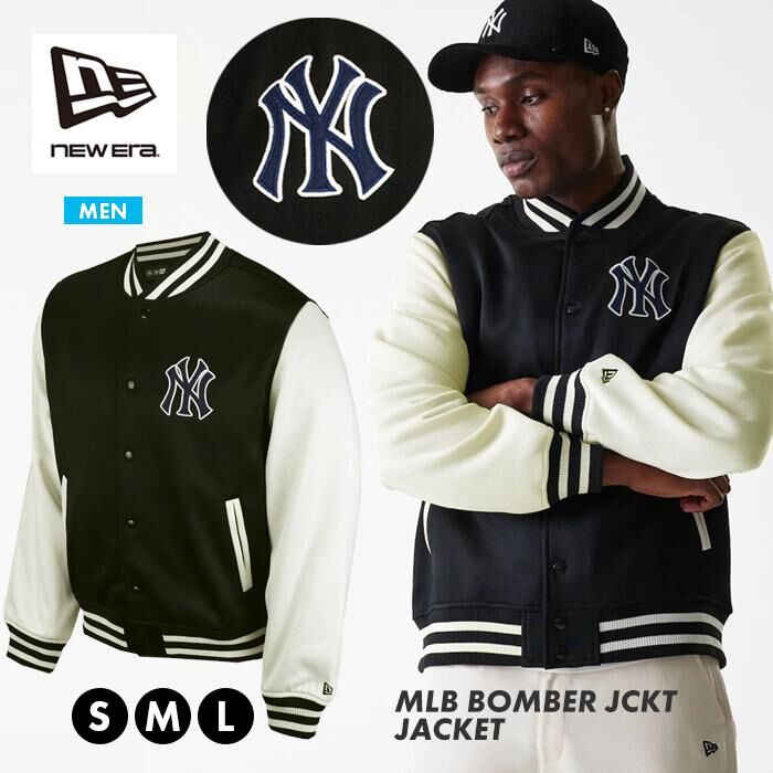 【預購】J0226603  MLB BOMBER JCKT JACKET  棒球外套(黑色)