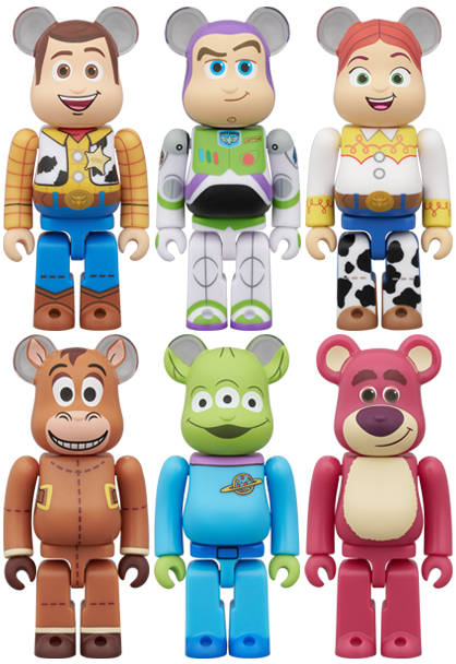 [預訂] Medicom Toys BE@RBRICK CHASE Disney Toy Story (原盒12件)