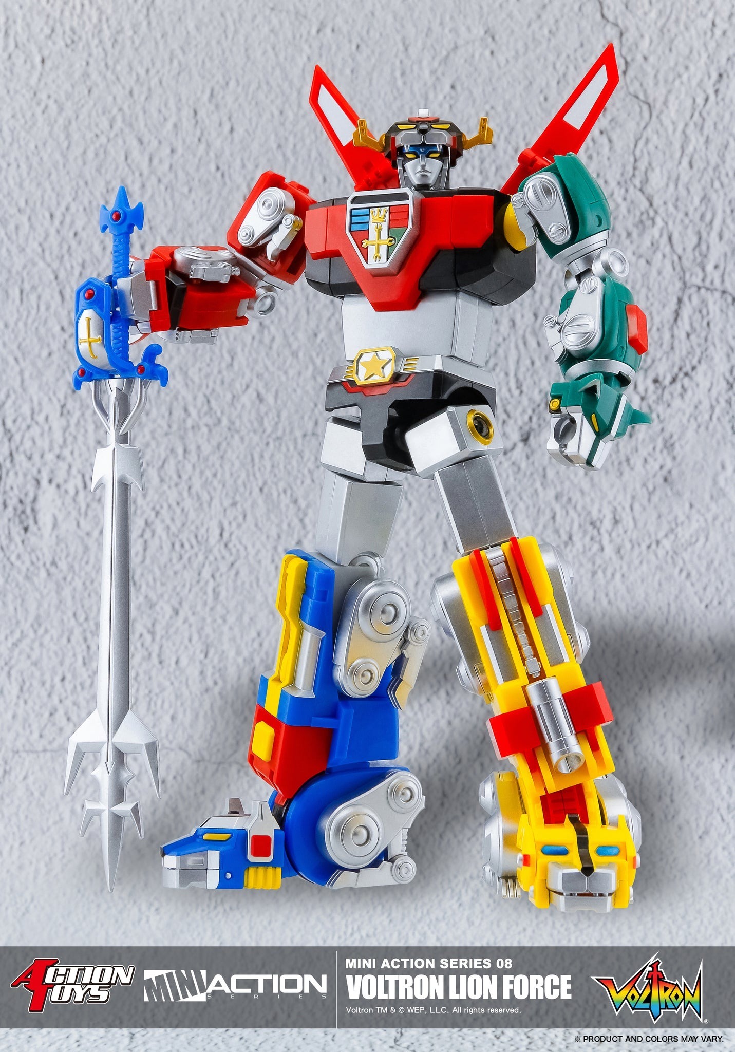 (預訂) Action Toys Mini Action Voltron Lion Force 金剛戰神 百獸王