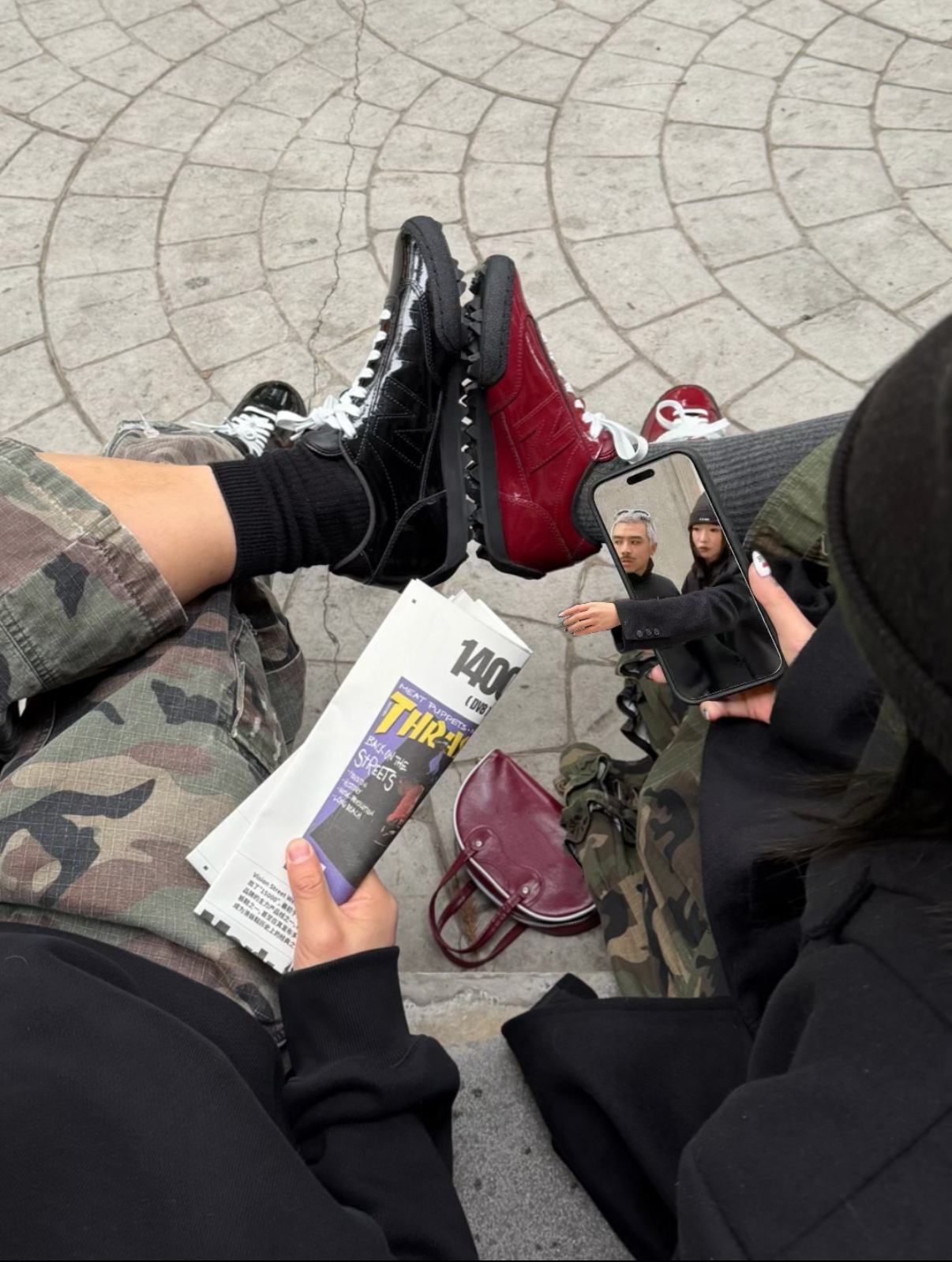 New Balance NB Gator Run 黑武士 酒紅色 亮皮 鱷魚紋 復古鞋 德訓鞋 薄底鞋 鋸齒鞋/預購