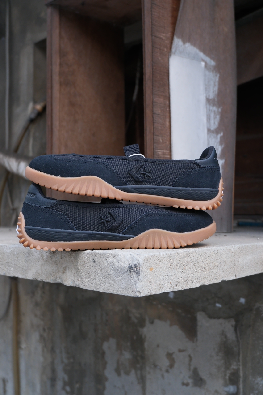 Converse Run Star Trainer Ballet 女鞋 黑色 麂皮 芭蕾舞鞋 休閒鞋 黑 A16251C / 白 A16250C