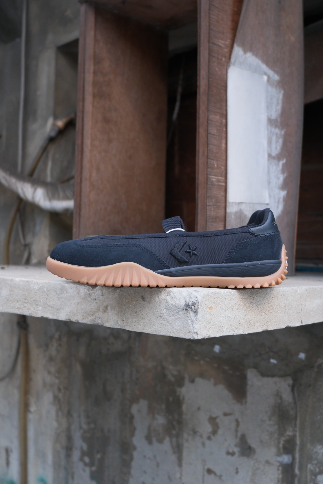 Converse Run Star Trainer Ballet 女鞋 黑色 麂皮 芭蕾舞鞋 休閒鞋 黑 A16251C / 白 A16250C