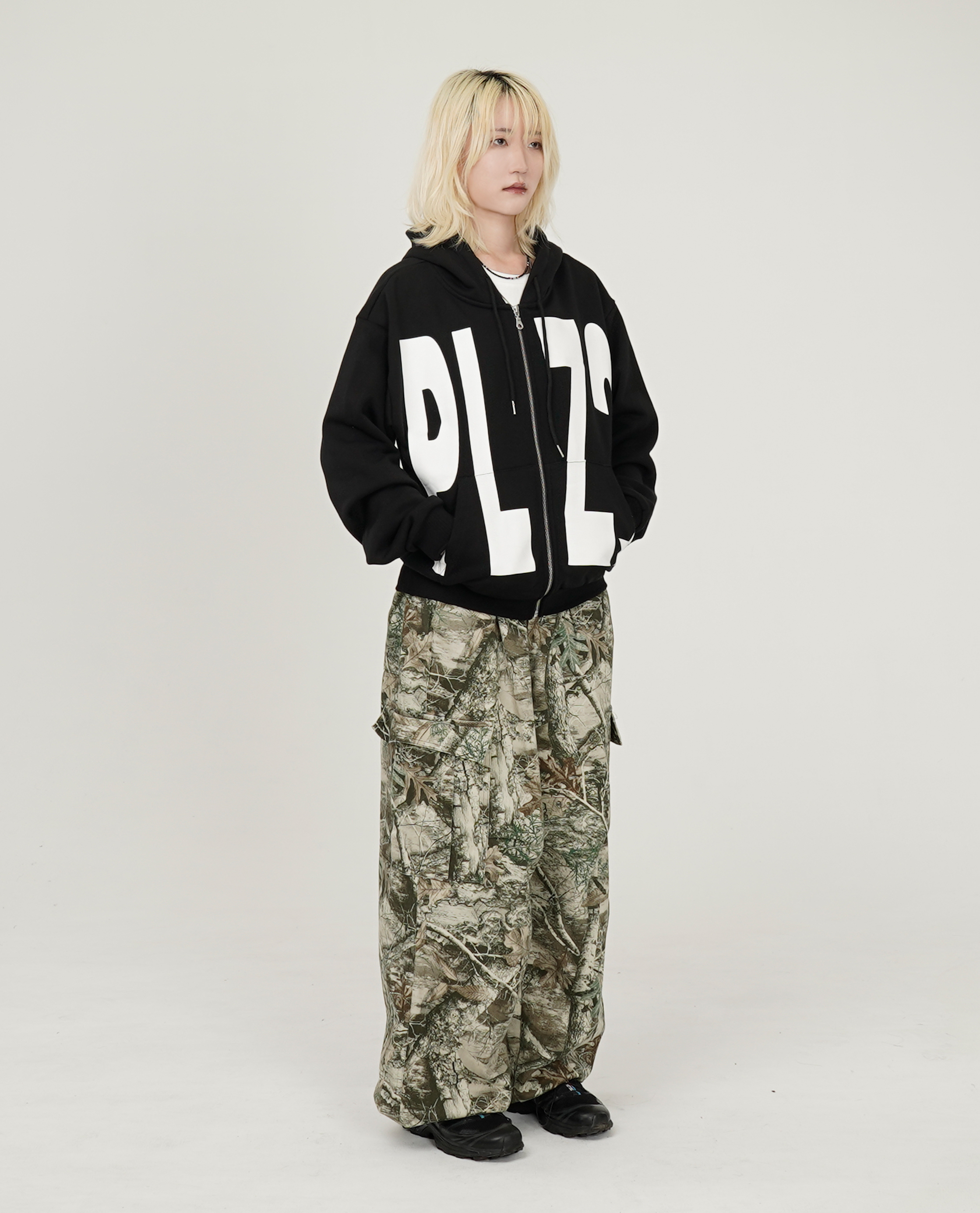 PLZ MAKE IT RUINS ? Zip-Up Hoodie - 26SS