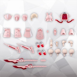 26年7月 無限邂逅Megalo Mari 變形單元 EX裝甲 粉紅護士 組裝模型