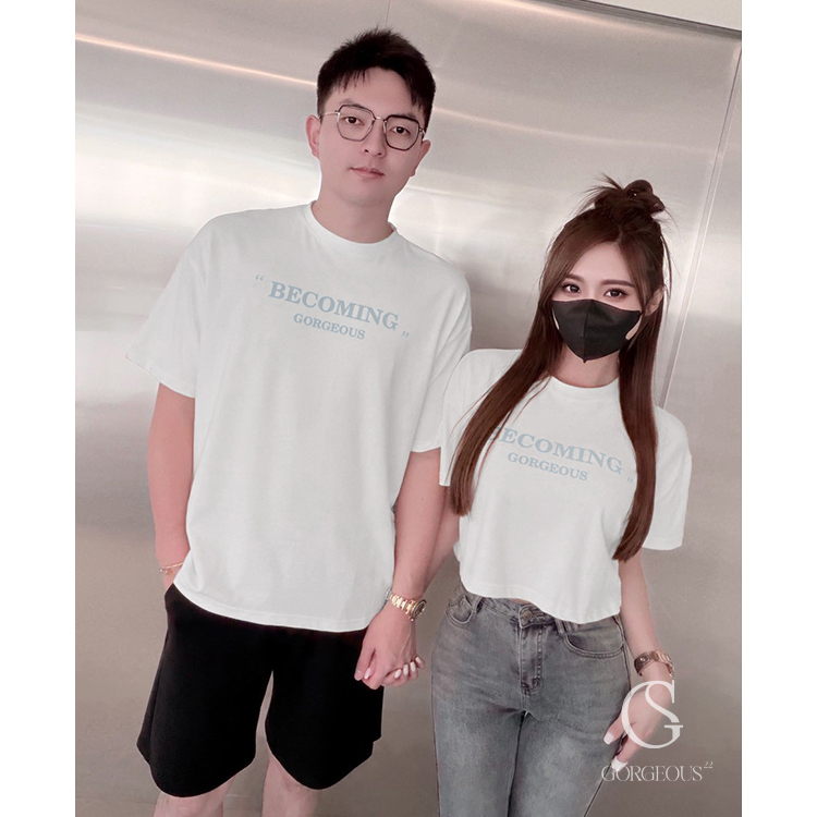 G9795 「蜜桃′ BECOMING情侶TEE」