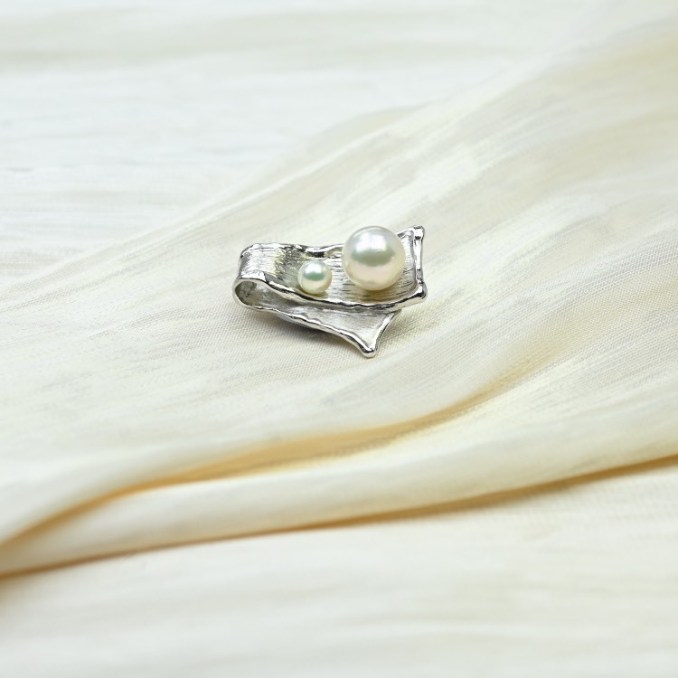 日本Akoya珍珠純銀手工製作吊墜