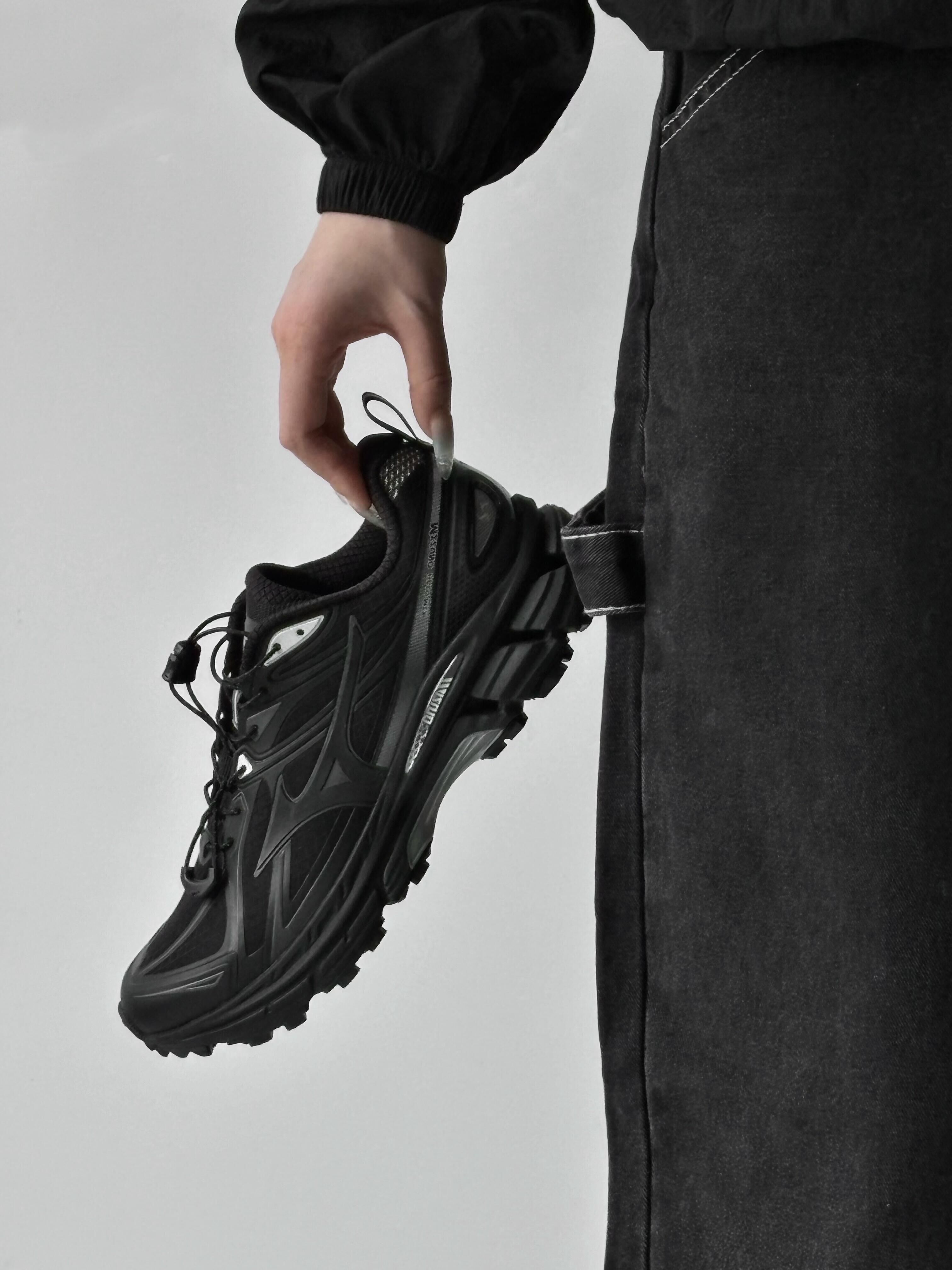 MIZUNO 美津濃 Halo MIx TL 黑色 金屬色 防潑水 抽繩 機能風 厚底 復古 慢跑鞋 老爹鞋 D1GH251201/預購