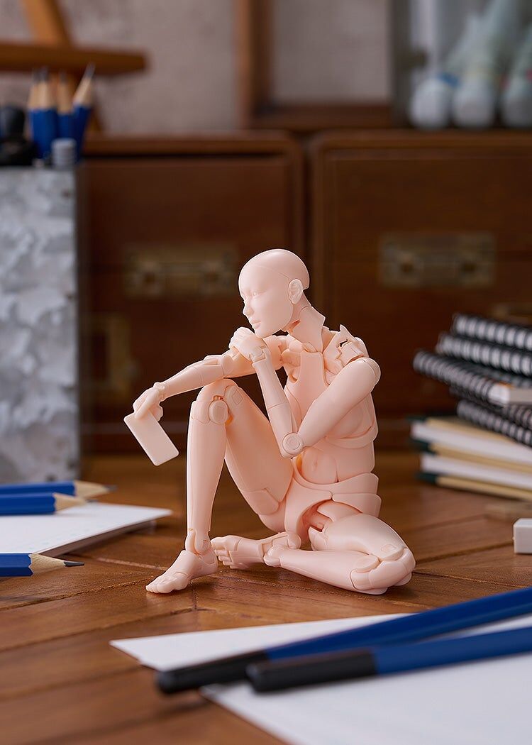 西村式素描人偶 OLIVE GRAY/FLESH