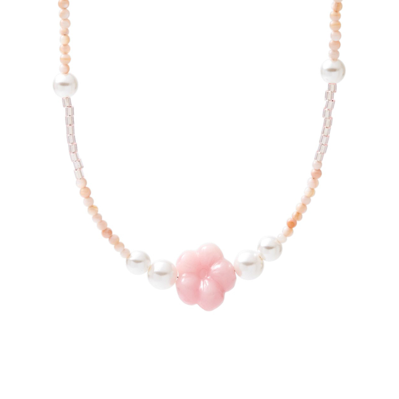 平價飾品,花,串珠,項鍊