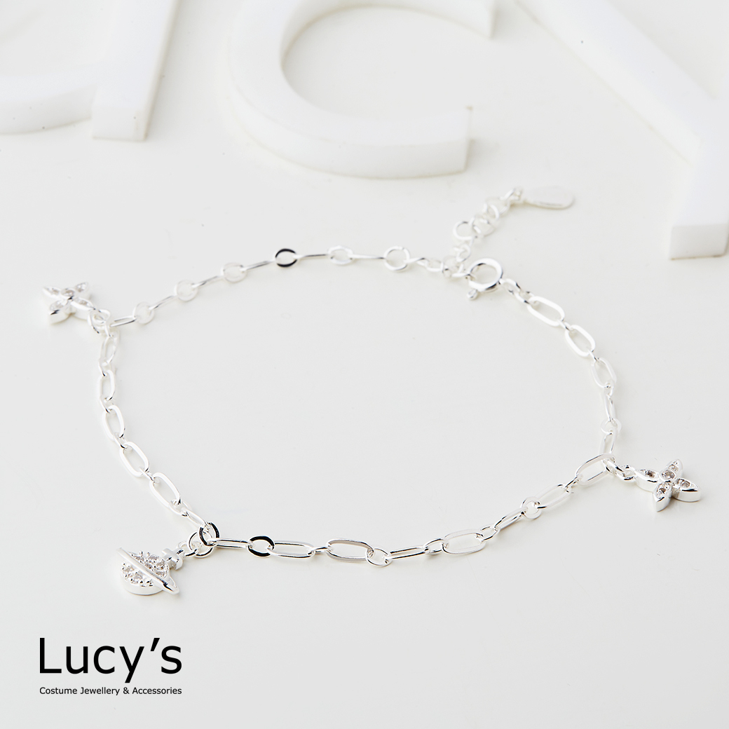 925純銀 閃耀星球 手鍊 (123049)