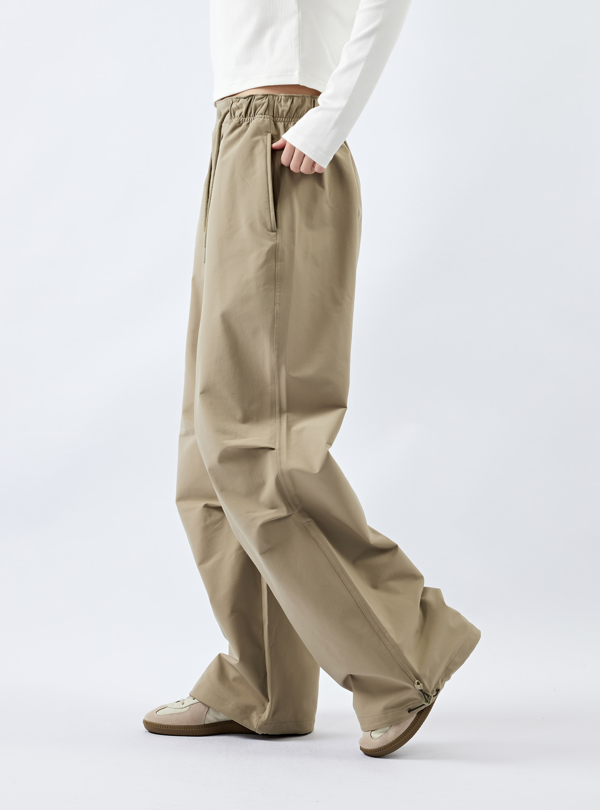 女款 速乾工裝休閒長褲