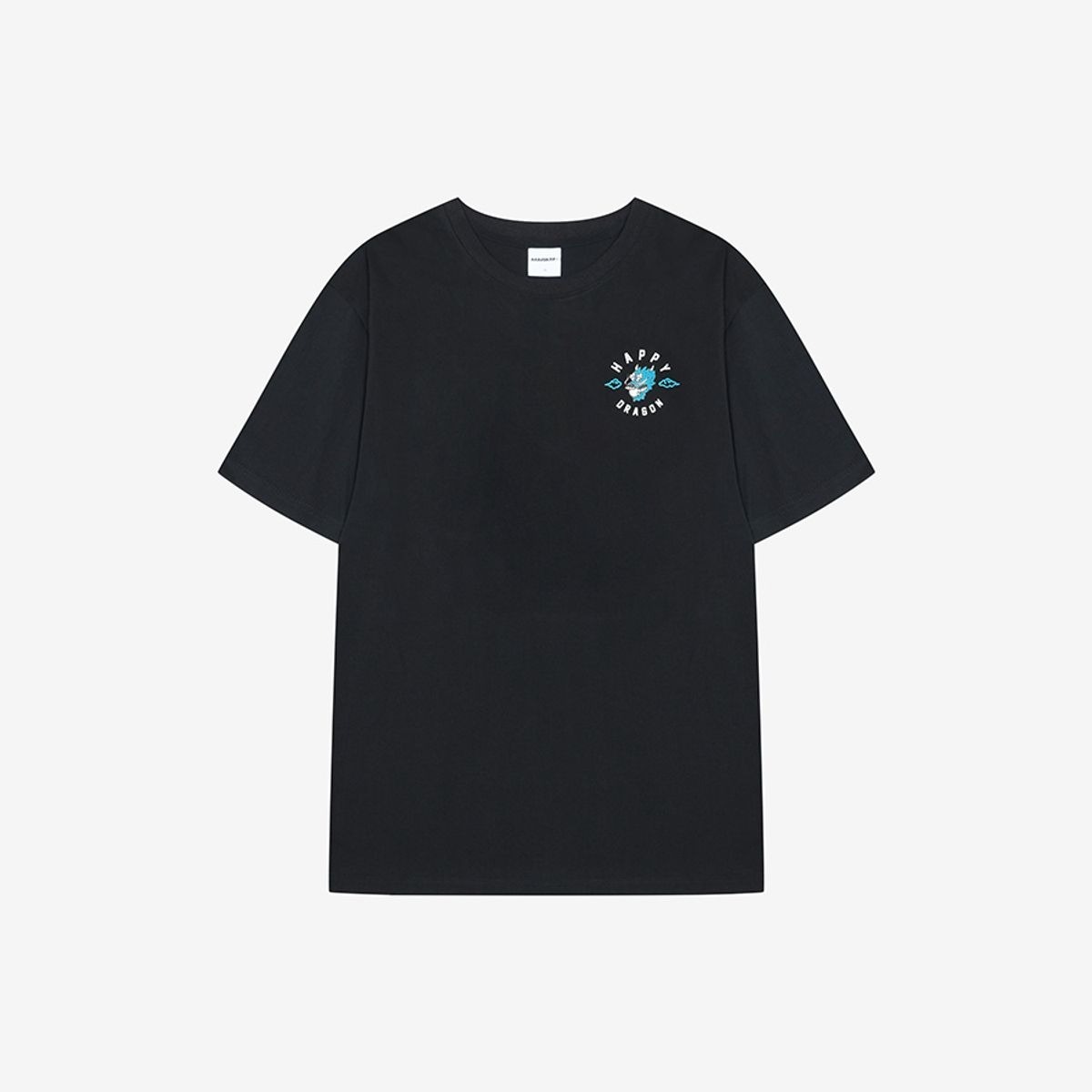 【韓國預購】AKR022518 MARKM 前後Logo款快樂龍短袖上衣