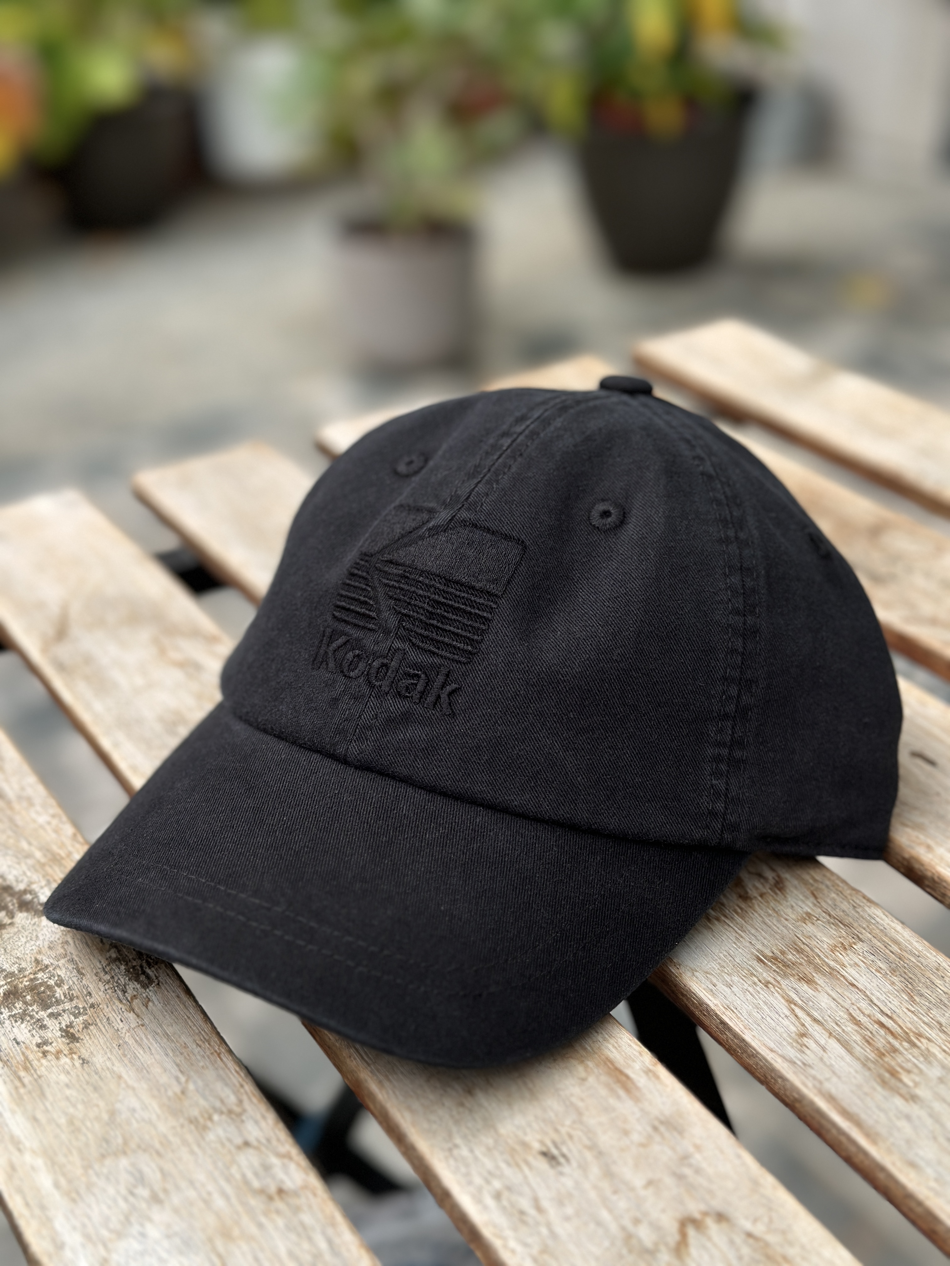 【現貨】Kodak 柯達 同色系大logo 水洗 棒球帽 帽子 K6143LCP13