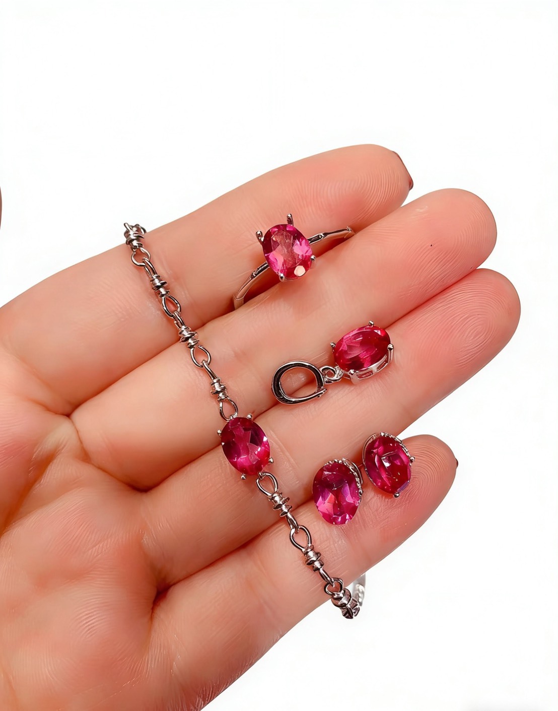 魅力粉紅｜裸石｜托帕石