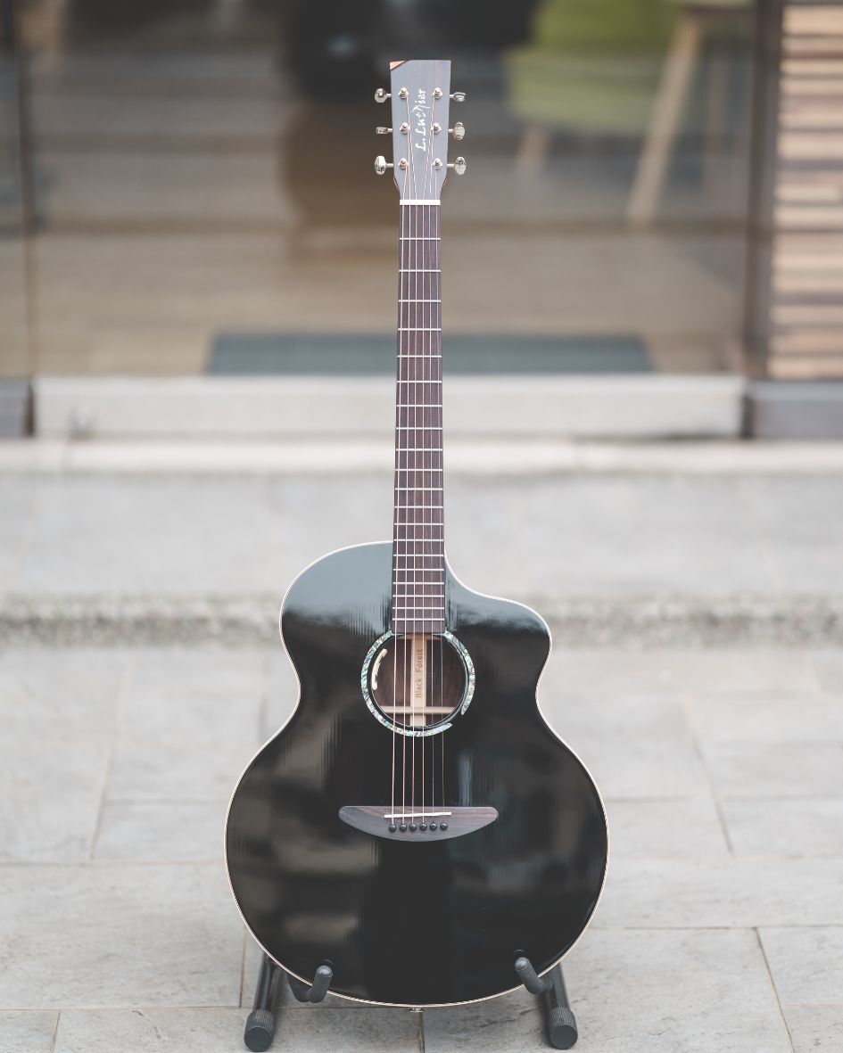 L.Luthier - Black Forest 41吋實木吉他 限量 單板吉他 玫瑰木 側音孔 音色甜美 外觀簡約耐看 第 6 張圖片｜三峽吉他 / Bass
