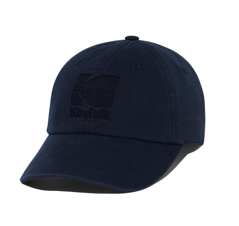 【現貨】Kodak 柯達 同色系大logo 水洗 棒球帽 帽子 K6143LCP13