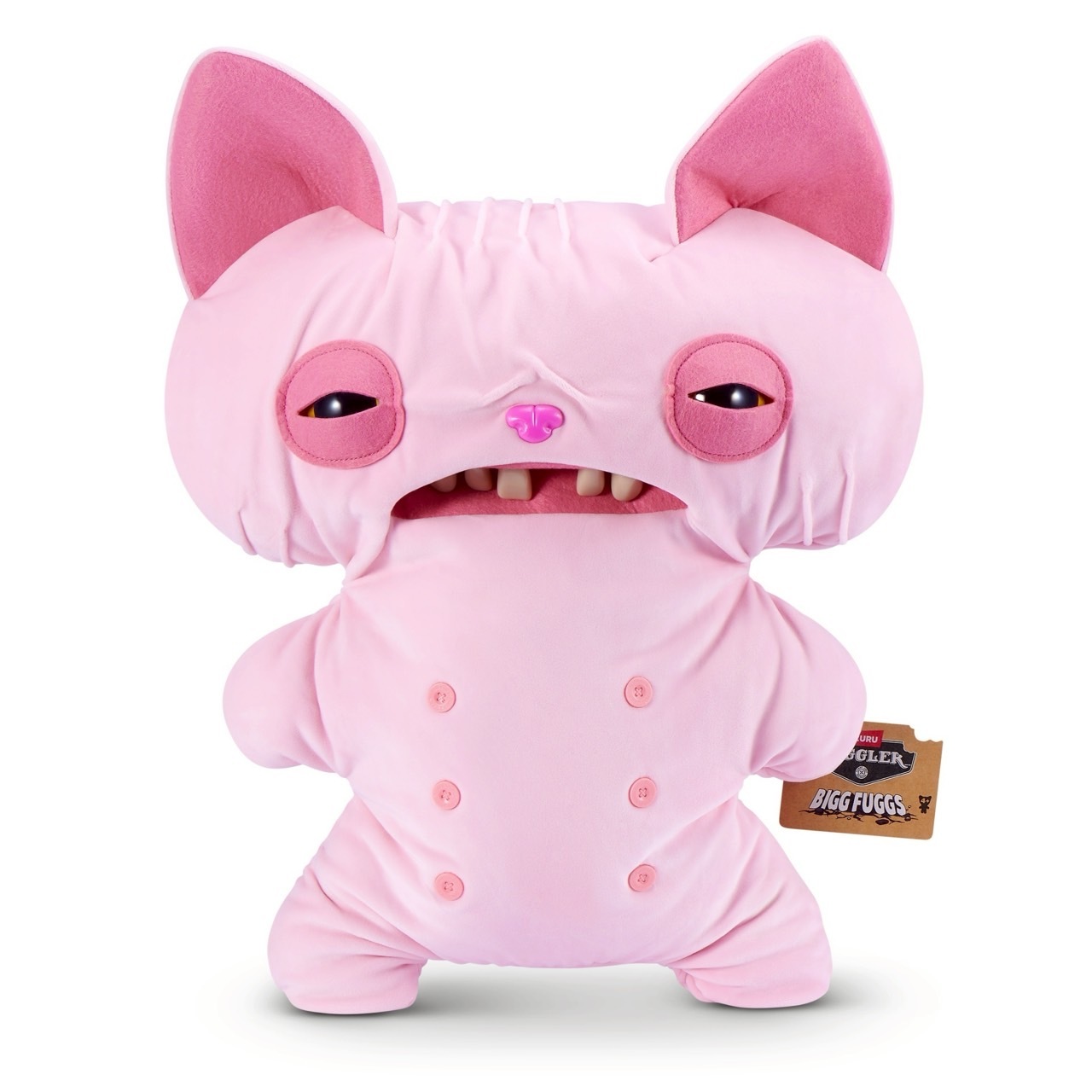 FUGGLER 牙齒怪-18吋好大的怪物W2 - 粉色 斯芬克斯貓