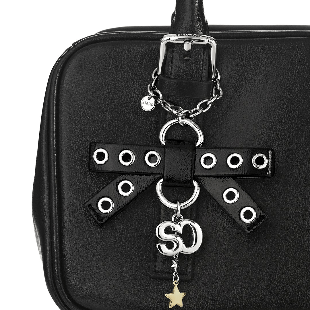 Stand Oil｜Bow Charm Keyring  [2 colors]