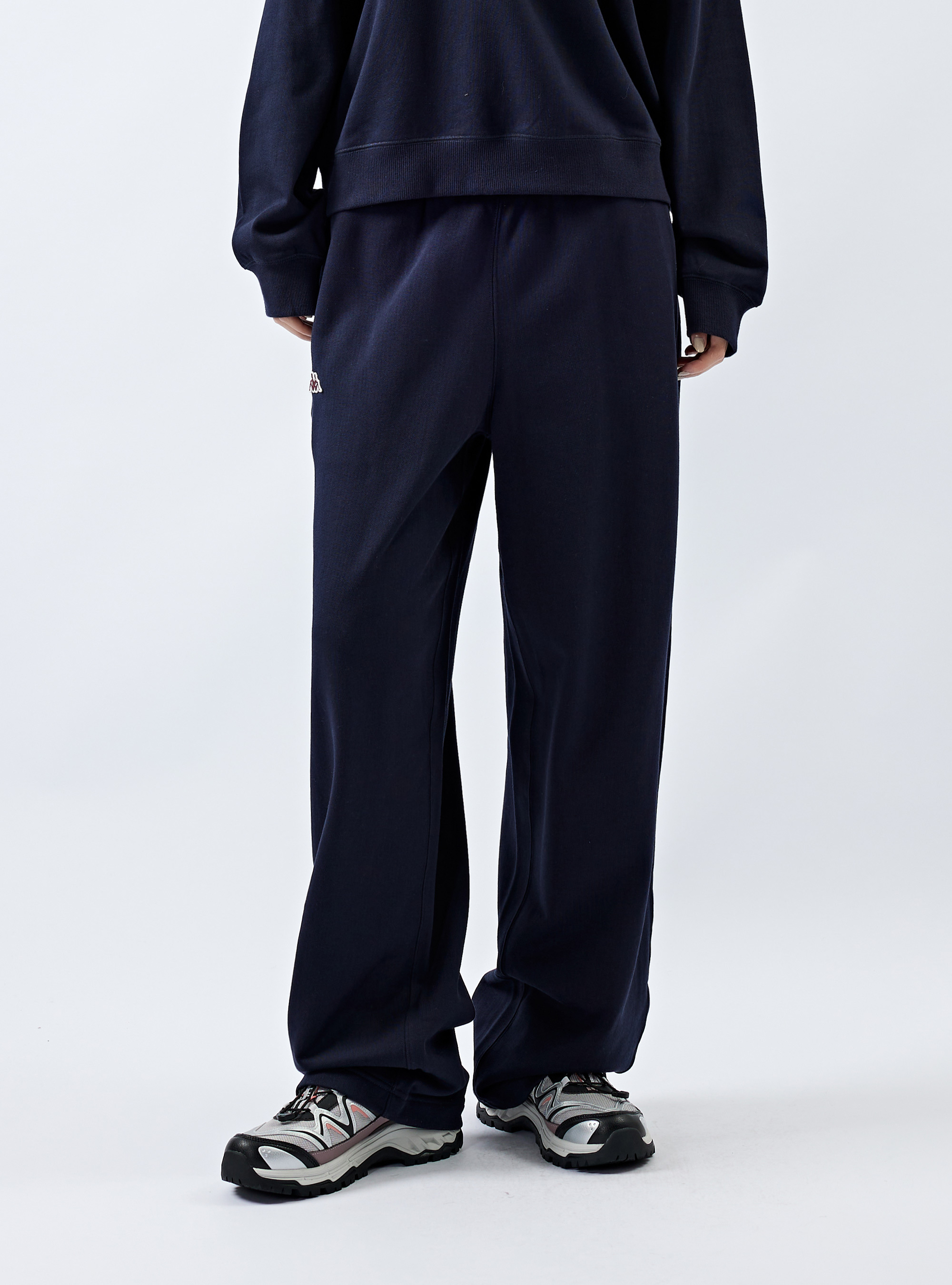 女款 休閒棉質直筒運動長褲