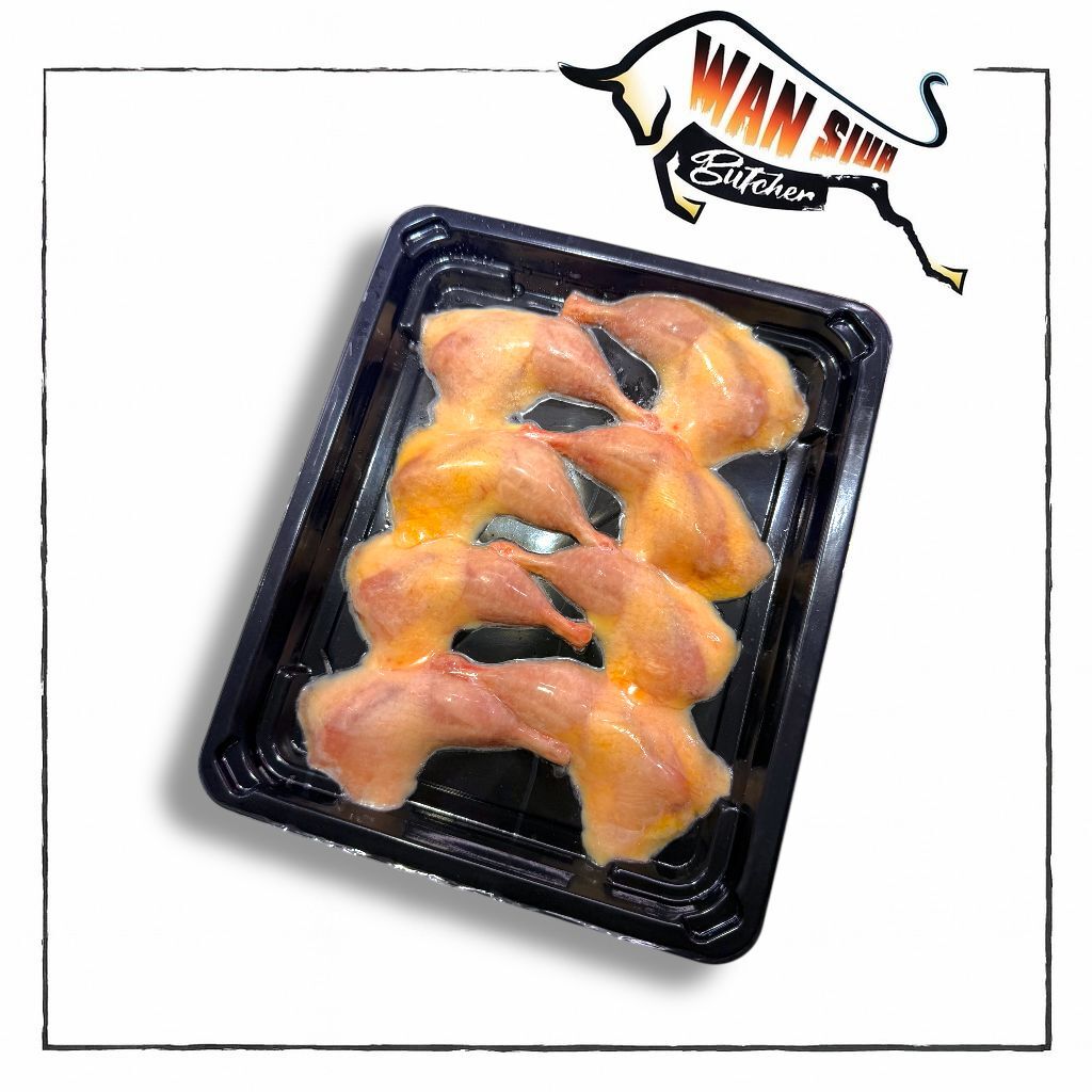 [小主人必食] 無激素黃油鵪鶉髀 (8隻裝)